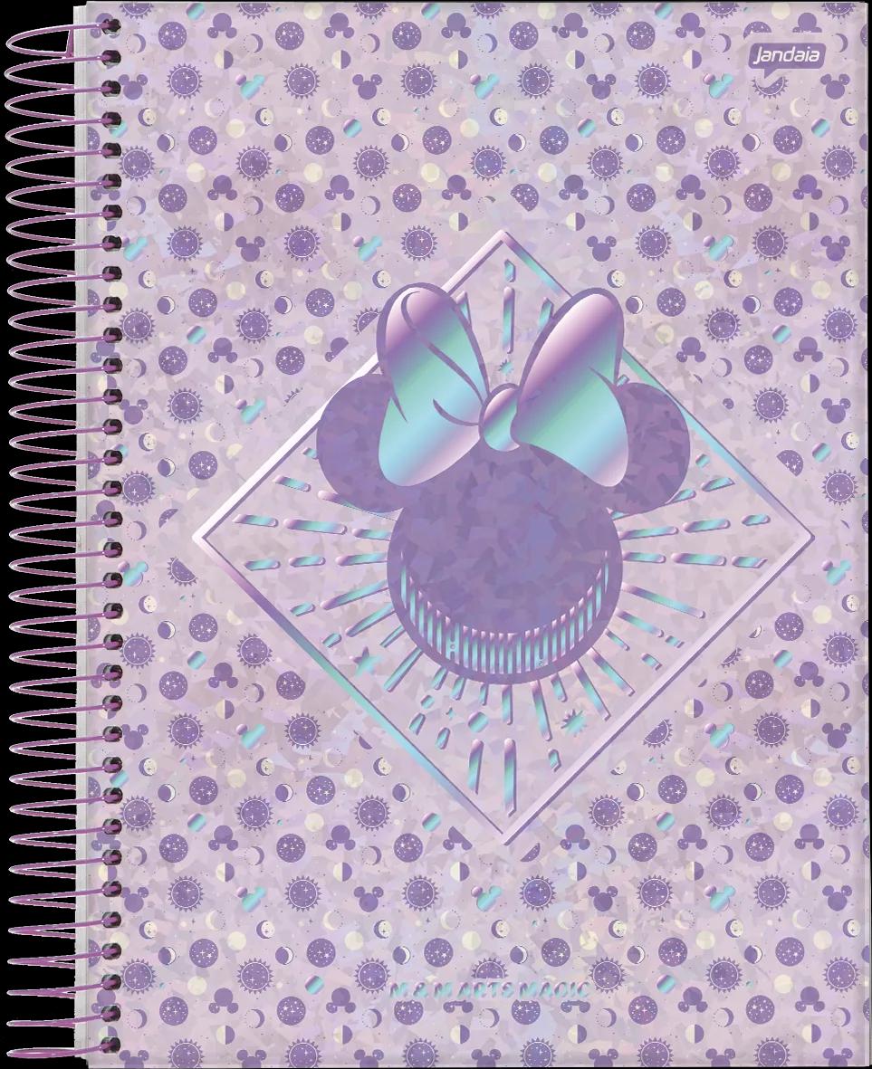 CADERNO ESPIRAL UNIVERSITÁRIO CAPA DURA 10 MATÉRIAS 160 FOLHAS - MICKEY ARTS MAGIC — miniatura 8