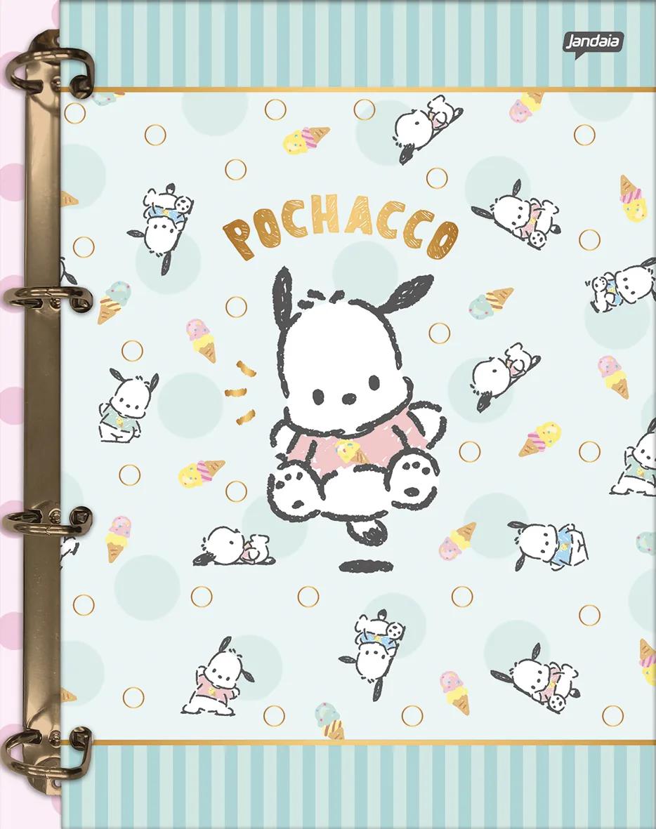 CADERNO COLLEGE CAPA DURA 80 FOLHAS ARGOLADO - POCHACCO — miniatura 4