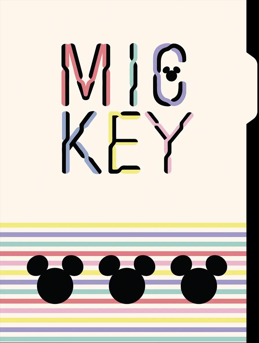 CADERNO UNIVERSITÁRIO CAPA DURA 01 MATÉRIA 80 FOLHAS NEO - MICKEY ARTS — miniatura 13