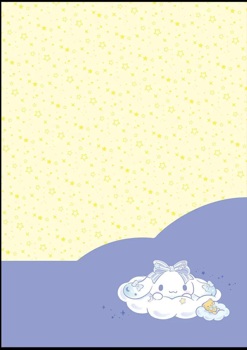 CADERNO ESPIRAL UNIVERSITÁRIO CAPA DURA 01 MATÉRIA 80 FOLHAS - CINNAMOROLL — miniatura 2