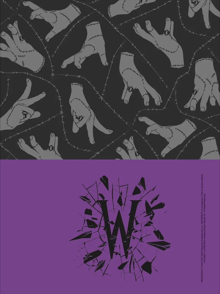 CADERNO COLLEGE CAPA DURA 80 FOLHAS ARGOLADO - WANDINHA — miniatura 10