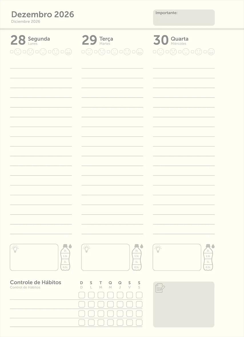 AGENDA PLANEJAMENTO LOMBADA QUADRADA 175X242MM 80FLS - KRAFT COLOR — miniatura 6