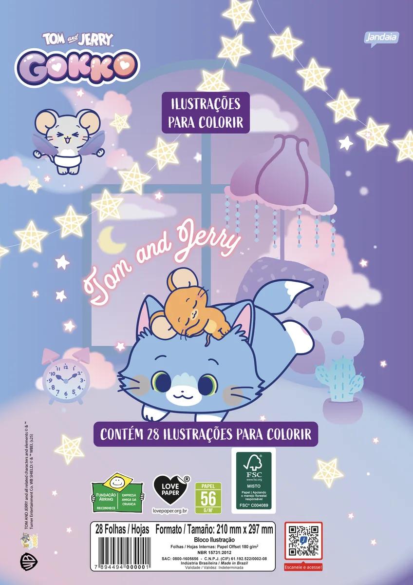 FOLHAS ILUSTRAÇÃO 180G A4 - GOKKO: TOM & JERRY — miniatura 19