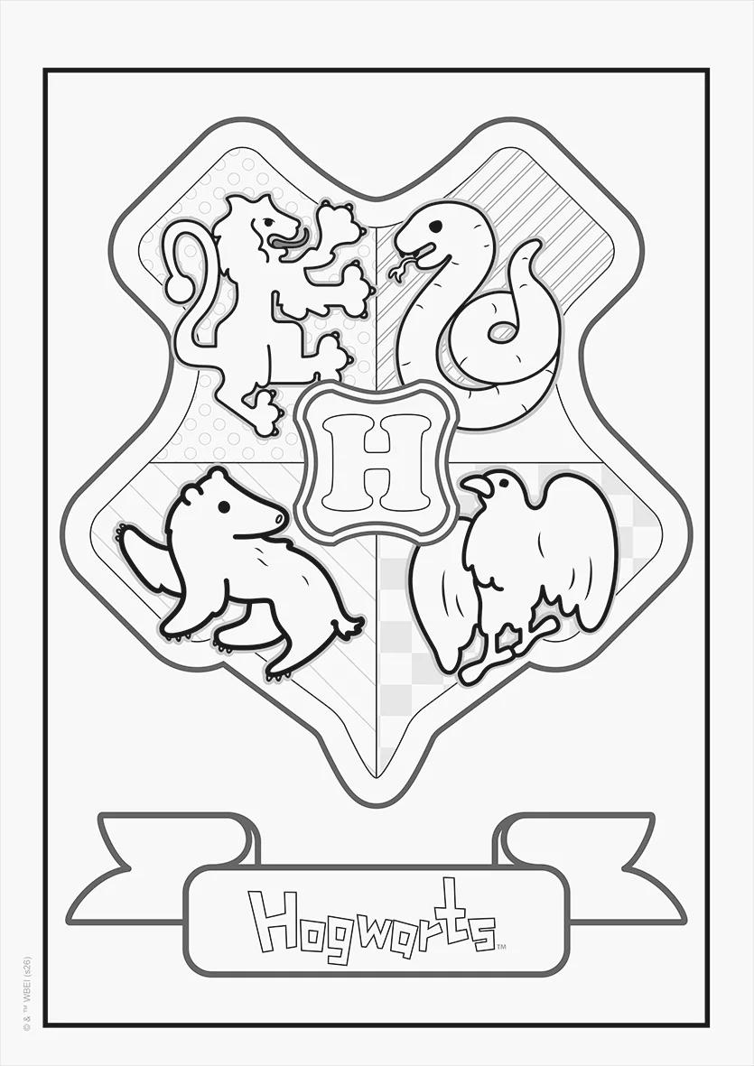 FOLHAS ILUSTRAÇÃO 180G A4 - HARRY POTTER — miniatura 3