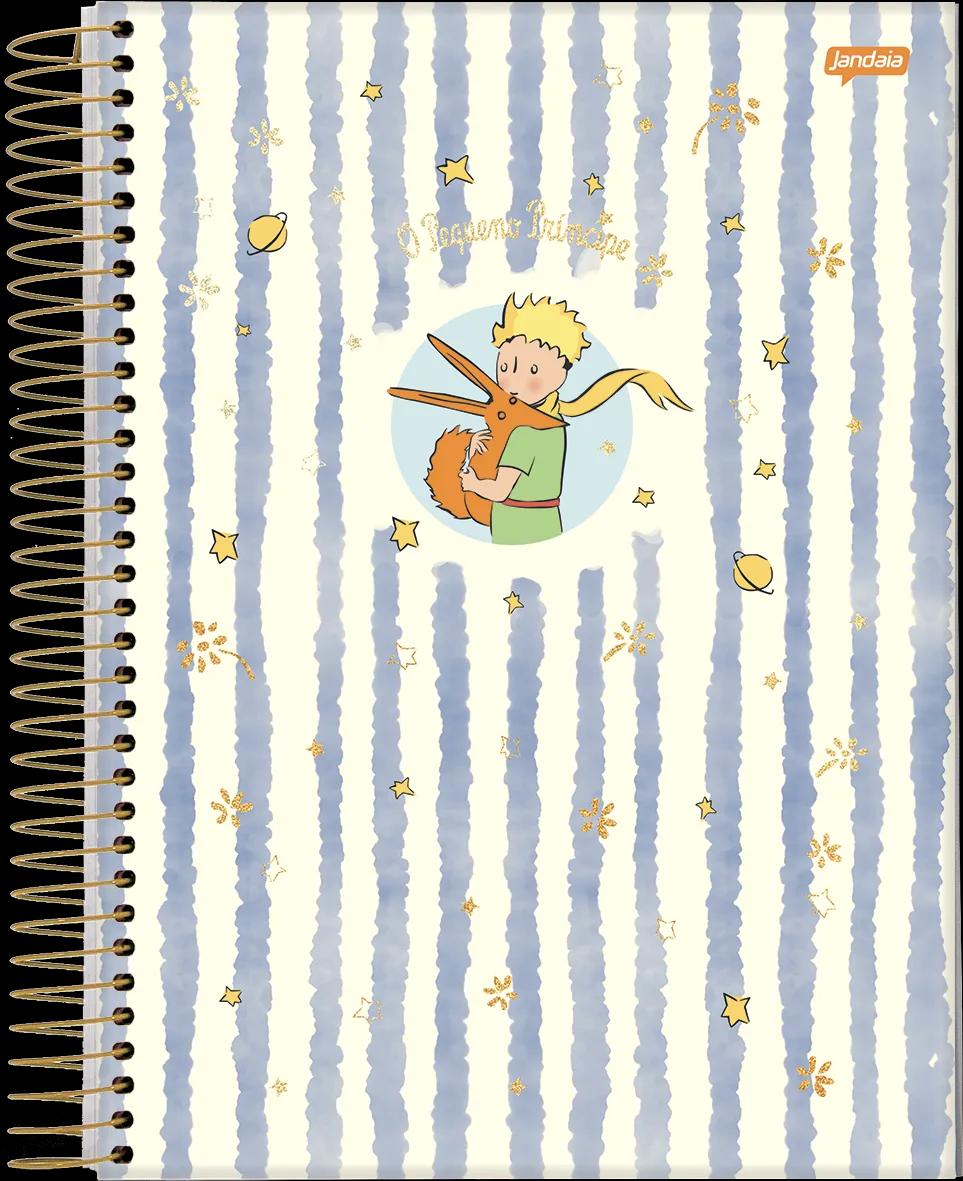 CADERNO ESPIRAL CAPA DURA 01 MATÉRIA COLLEGE - O PEQUENO PRÍNCIPE