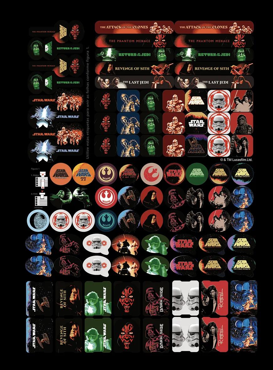 CADERNO ESPIRAL UNIVERSITÁRIO CAPA DURA 10 MATÉRIAS 160 FOLHAS - STAR WARS — miniatura 5
