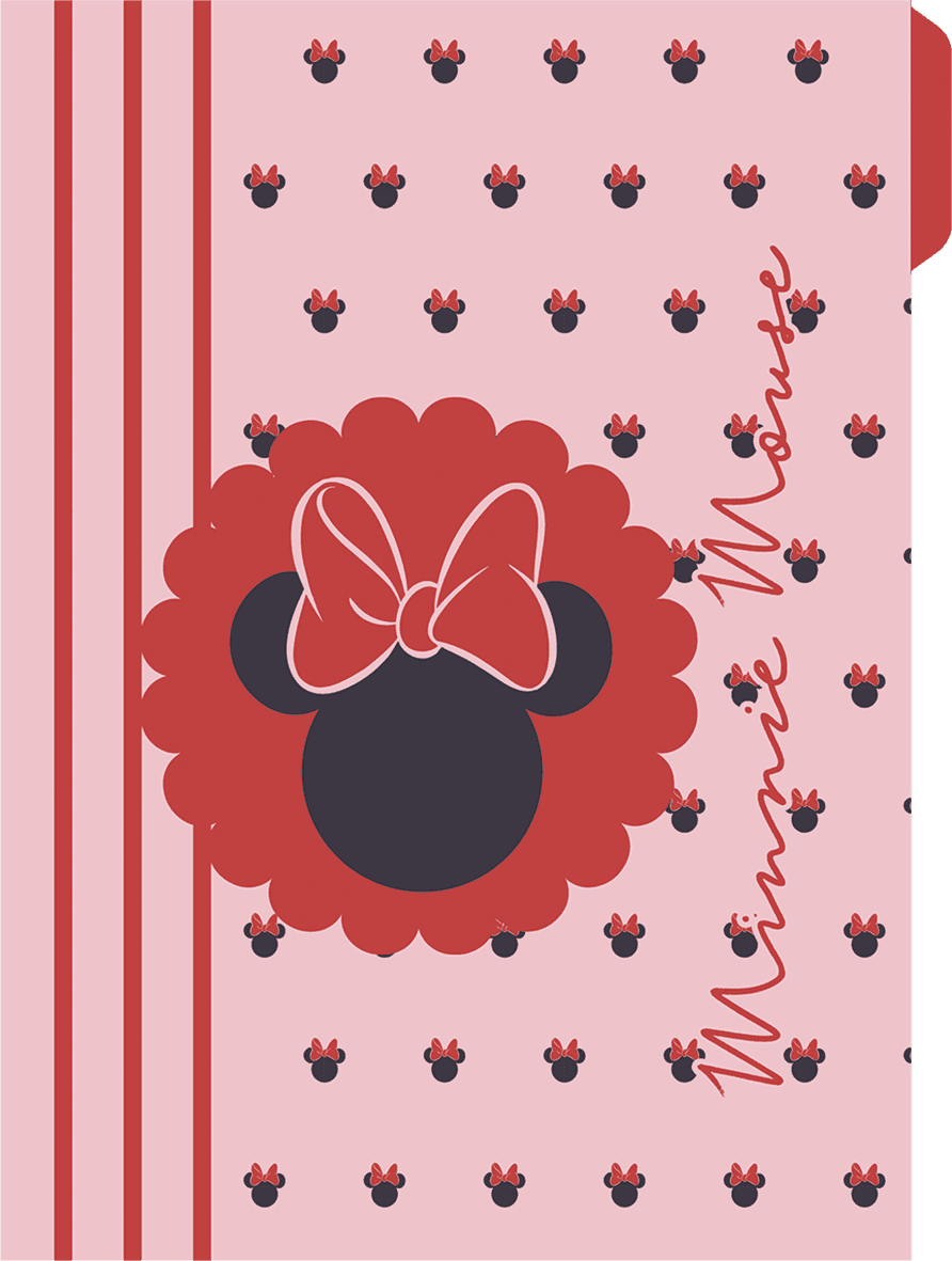 CADERNO COLLEGE CAPA DURA 80 FOLHAS NEO - MINNIE ARTS — miniatura 2