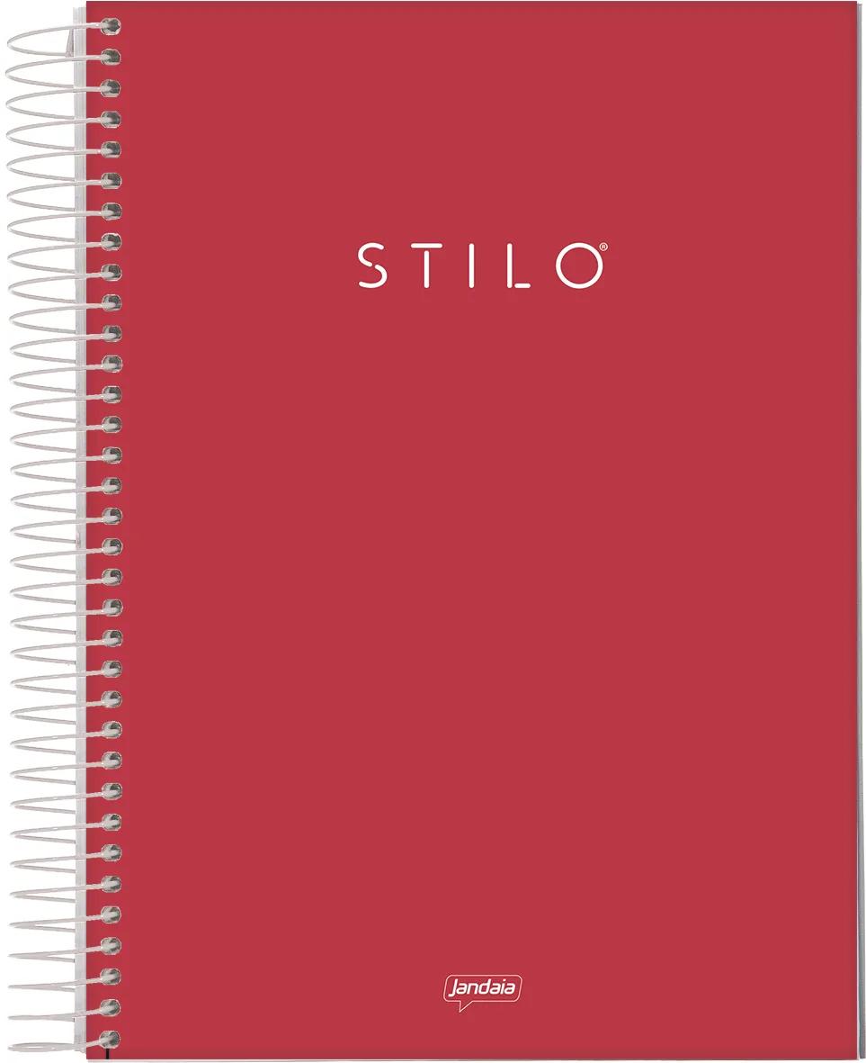 CADERNO ESPIRAL UNIVERSITÁRIO CAPA DURA 01 MATÉRIA 80 FOLHAS - STILO TREND