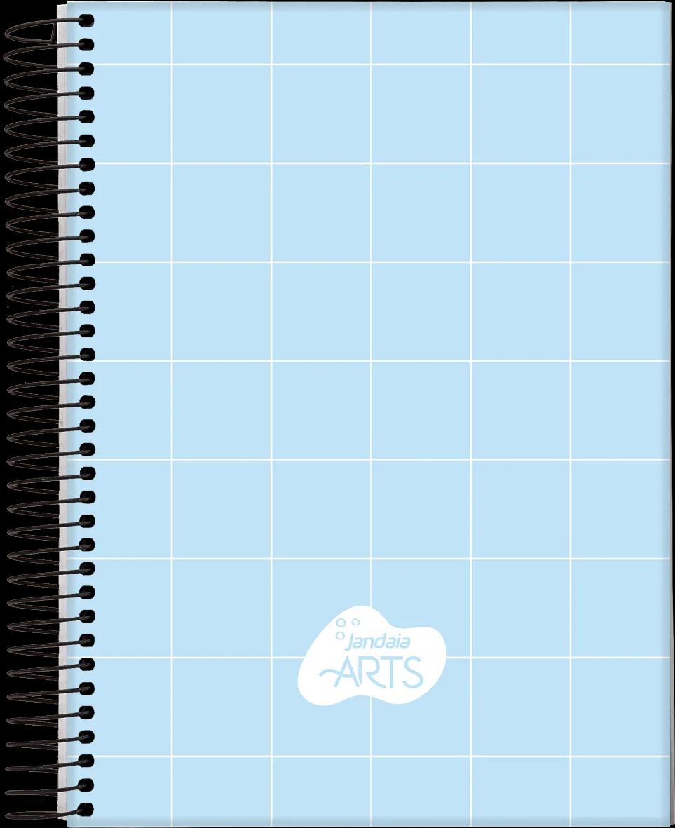 CADERNO ESPIRAL UNIVERSITÁRIO CAPA DURA SEM PAUTA 80 FOLHAS - JANDAIA ARTS — miniatura 3