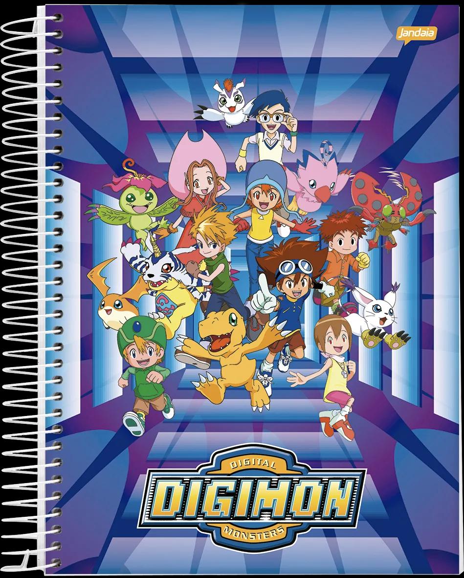 CADERNO ESPIRAL CAPA DURA 1/4 80 FOLHAS - DIGIMON — miniatura 14