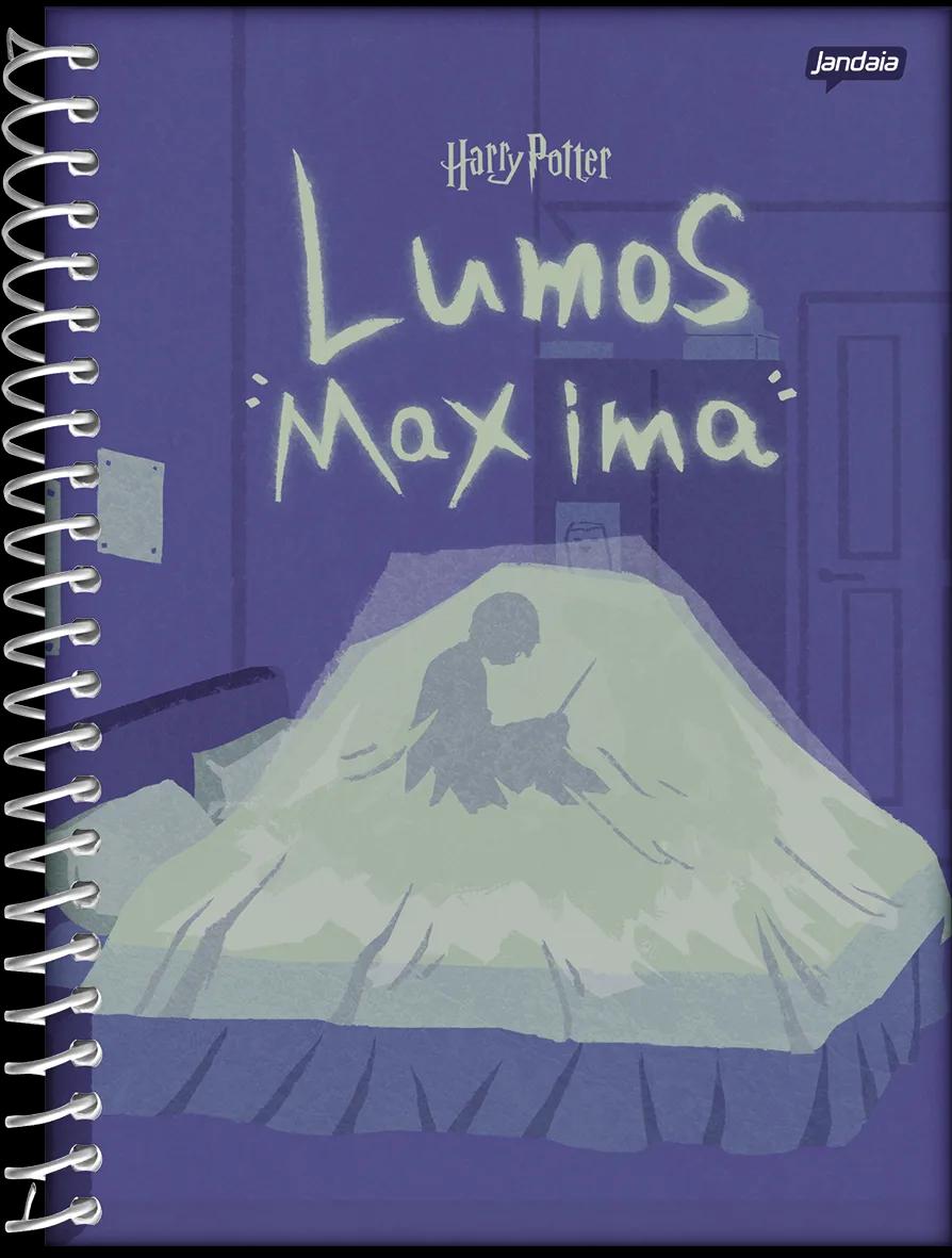 CADERNO ESPIRAL CAPA DURA 10 MATÉRIAS COLLEGE- HARRY POTTER EDIÇÃO ESPECIAL