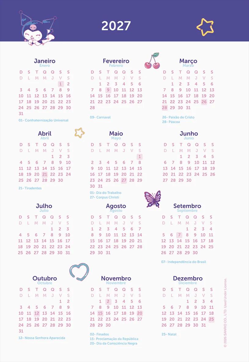 AGENDA DIARIA LOMABADA QUADRADA 138X200MM - KUROMI — miniatura 4