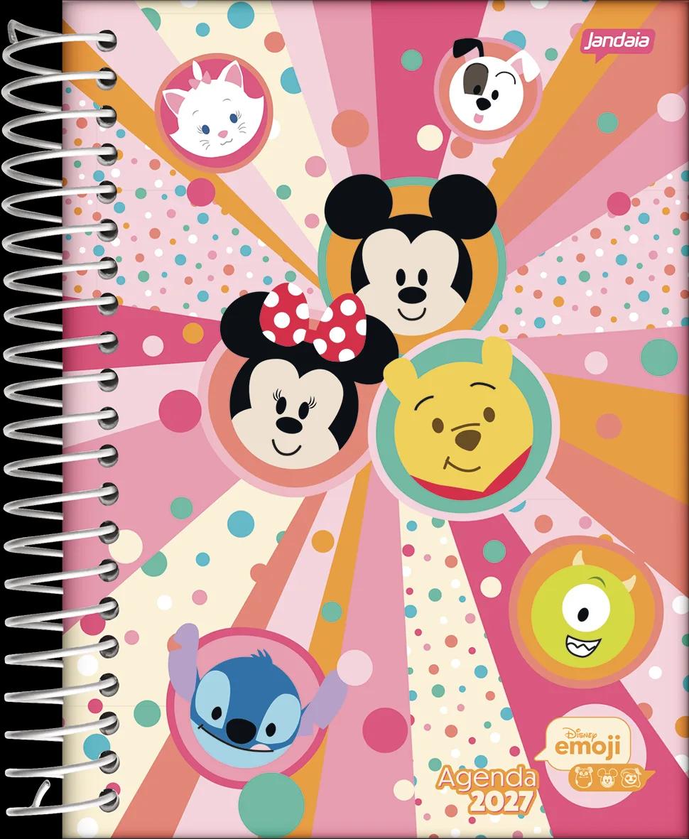 AGENDA DIARIA ESPIRAL 133X178MM - DISNEY EMOJI — miniatura 4