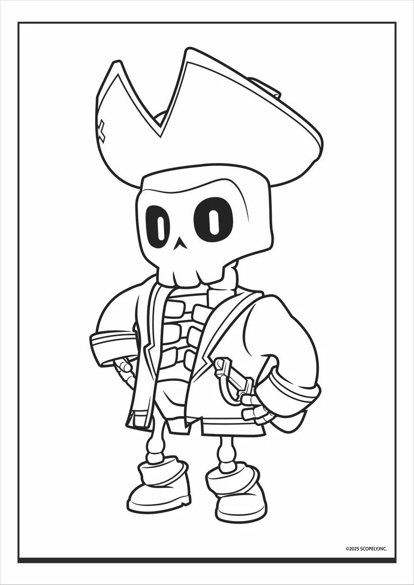 FOLHAS ILUSTRAÇÃO 180G A4 - STUMBLE GUYS — miniatura 9