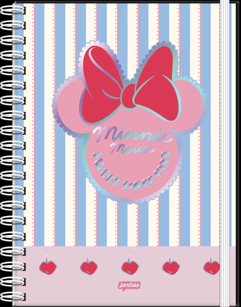 CADERNO COLLEGE CAPA DURA 80 FOLHAS NEO - MINNIE ARTS — miniatura 2