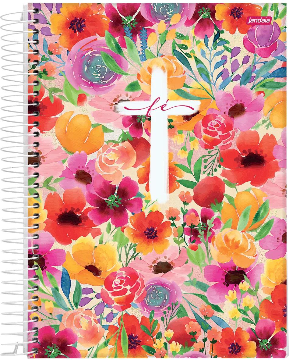 CADERNO ESPIRAL UNIVERSITÁRIO CAPA DURA 10 MATÉRIAS 160 FOLHAS - BELIEVE — miniatura 3