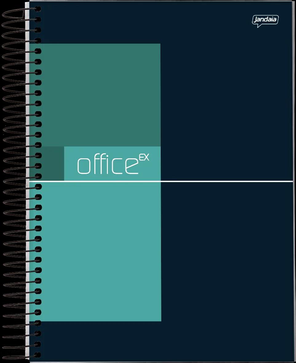 CADERNO ESPIRAL UNIV 200X275MM 104 FOLHAS - OFFICE COLLECTION