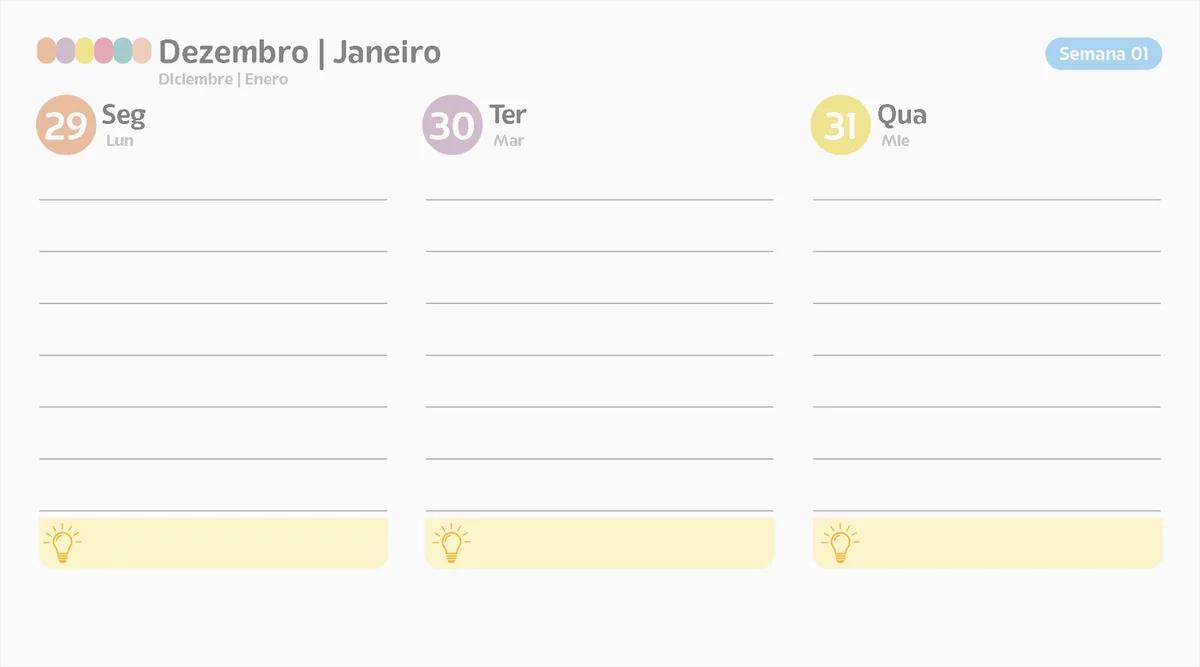 AGENDA DIARIA ESPIRAL 162X90MM - STILO — miniatura 5
