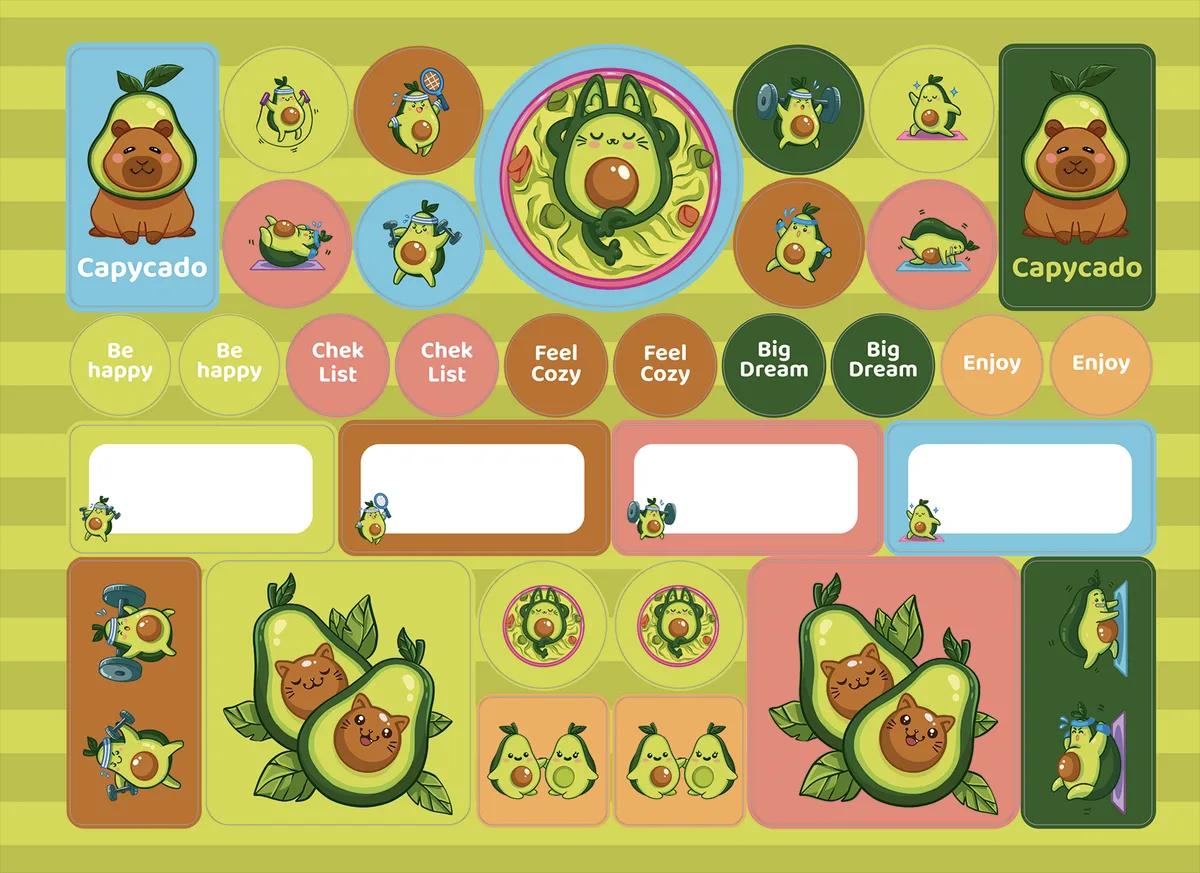 CADERNO ESPIRAL CAPA DURA 80 FOLHAS CARTOGRAFIA - AVOCADO — miniatura 4