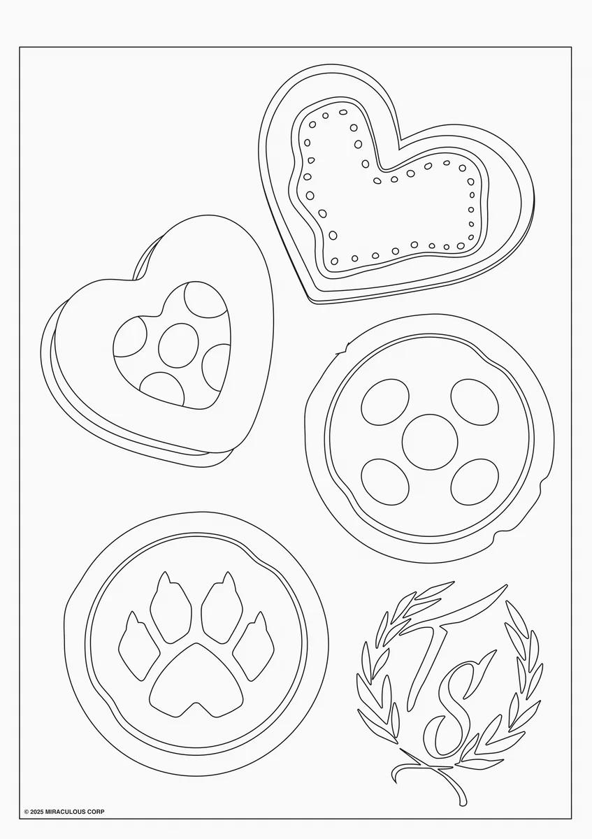 FOLHAS ILUSTRAÇÃO 180G A4 - MIRACULOUS — miniatura 13