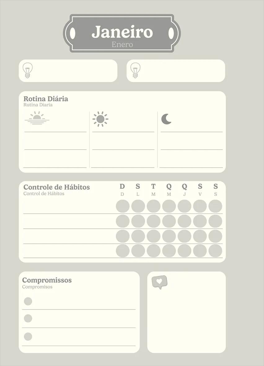 AGENDA DIÁRIA LOMBADA QUADRADA 117X162MM 112FLS - KRAFT GOLD — miniatura 3