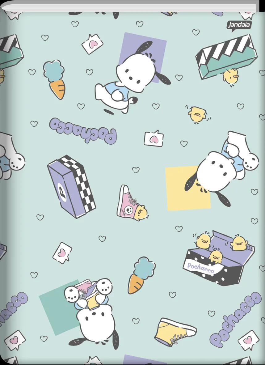 CADERNO BROCHURA CAPA DURA UNIVERSITÁRIO 80 FOLHAS - POCHACCO — miniatura 4