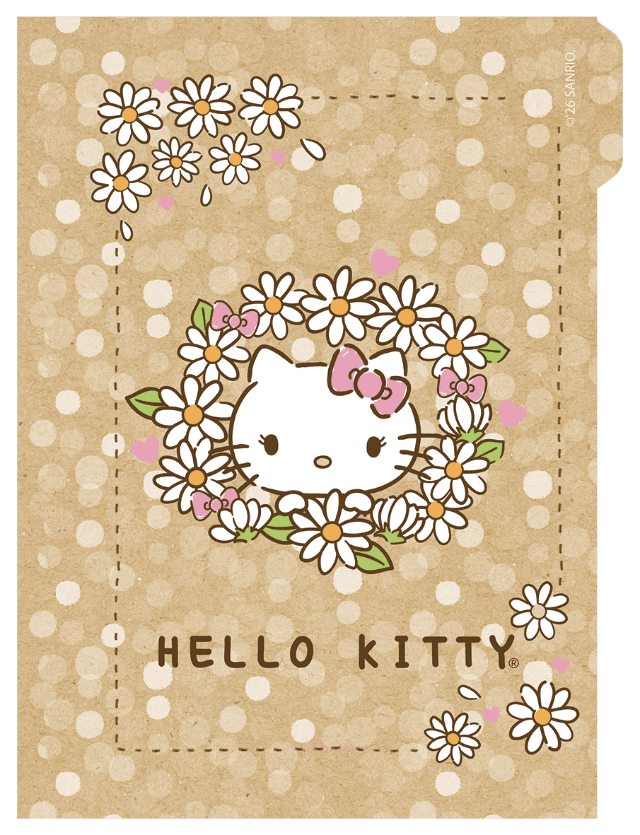 CADERNO COLLEGE CAPA DURA 80 FOLHAS ARGOLADO - HELLO KITTY KRAFT — miniatura 2