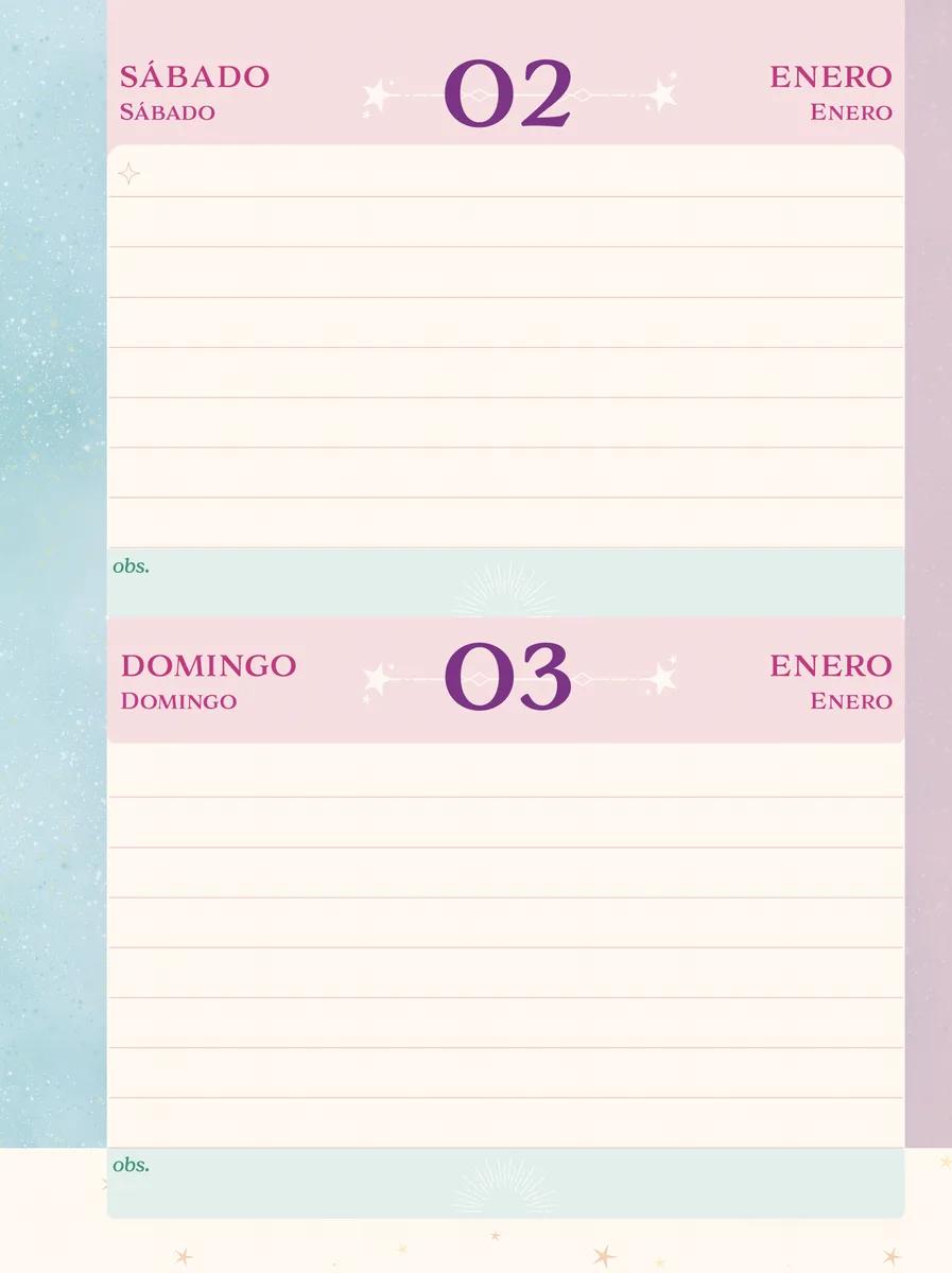 AGENDA DIARIA ESPIRAL 133X178MM 176 FOLHAS - MYSTIC — miniatura 6