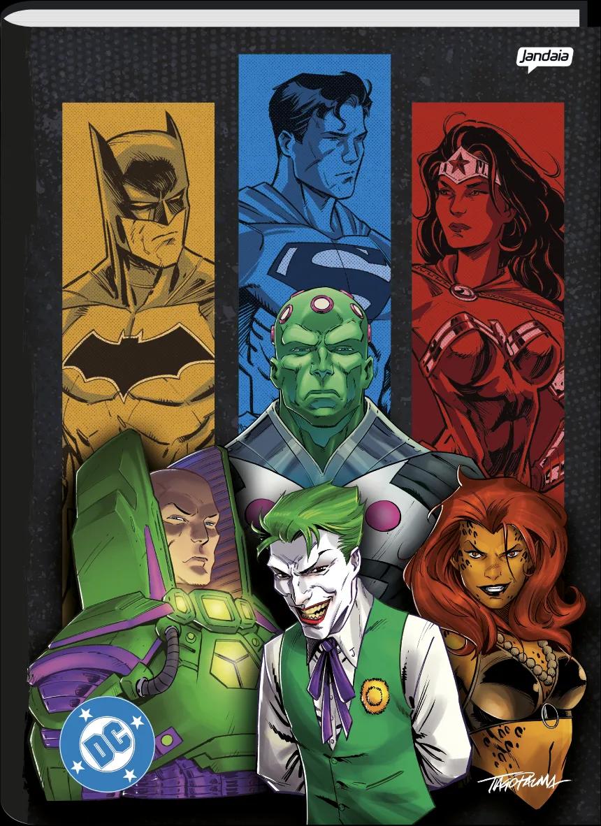 CADERNO BROCHURA CAPA DURA 1/4 80 FOLHAS - DC COMICS — miniatura 4