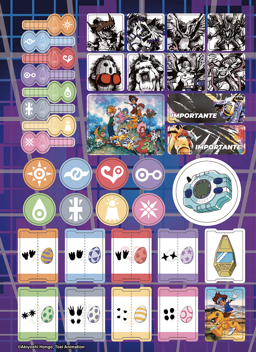 CADERNO ESPIRAL UNIVERSITÁRIO CAPA DURA 10 MATÉRIAS 160 FOLHAS - DIGIMON — miniatura 6