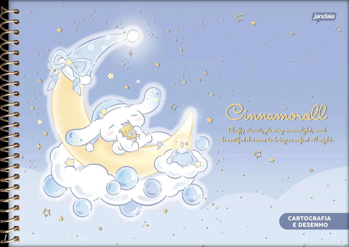 CADERNO ESPIRAL CAPA DURA 80 FOLHAS CARTOGRAFIA - CINNAMOROLL — miniatura 2