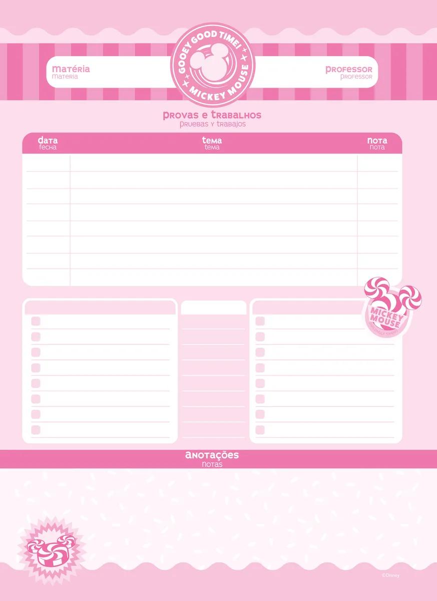 CADERNO ESPIRAL UNIVERSITÁRIO CAPA DURA 01 MATÉRIA 80 FOLHAS - DISNEY MUNCHLINGS — miniatura 2