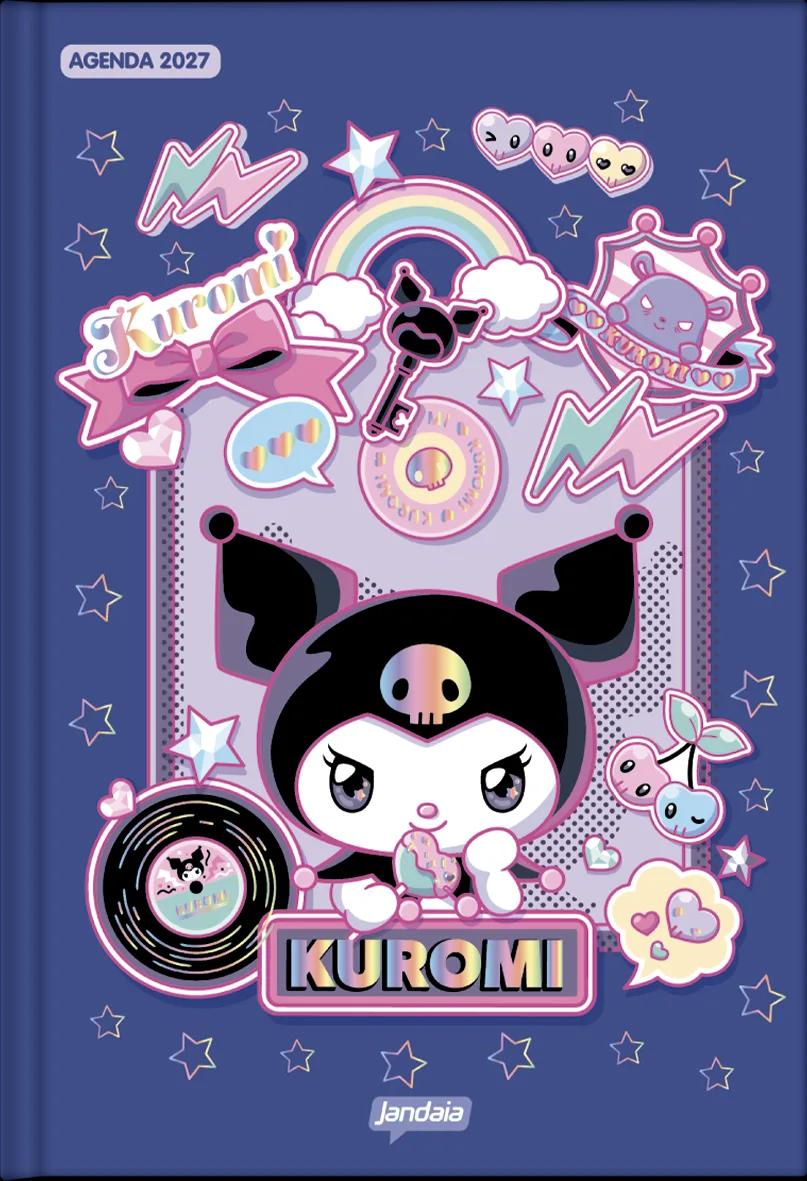 AGENDA DIARIA LOMABADA QUADRADA 138X200MM - KUROMI