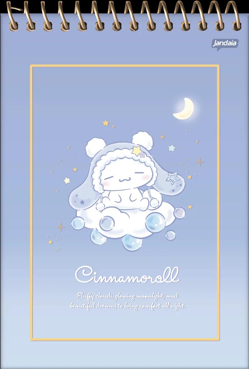 CADERNETA APONTAMENTO ESPIRAL CAPA DURA 80 FOLHAS - CINNAMOROLL — miniatura 2