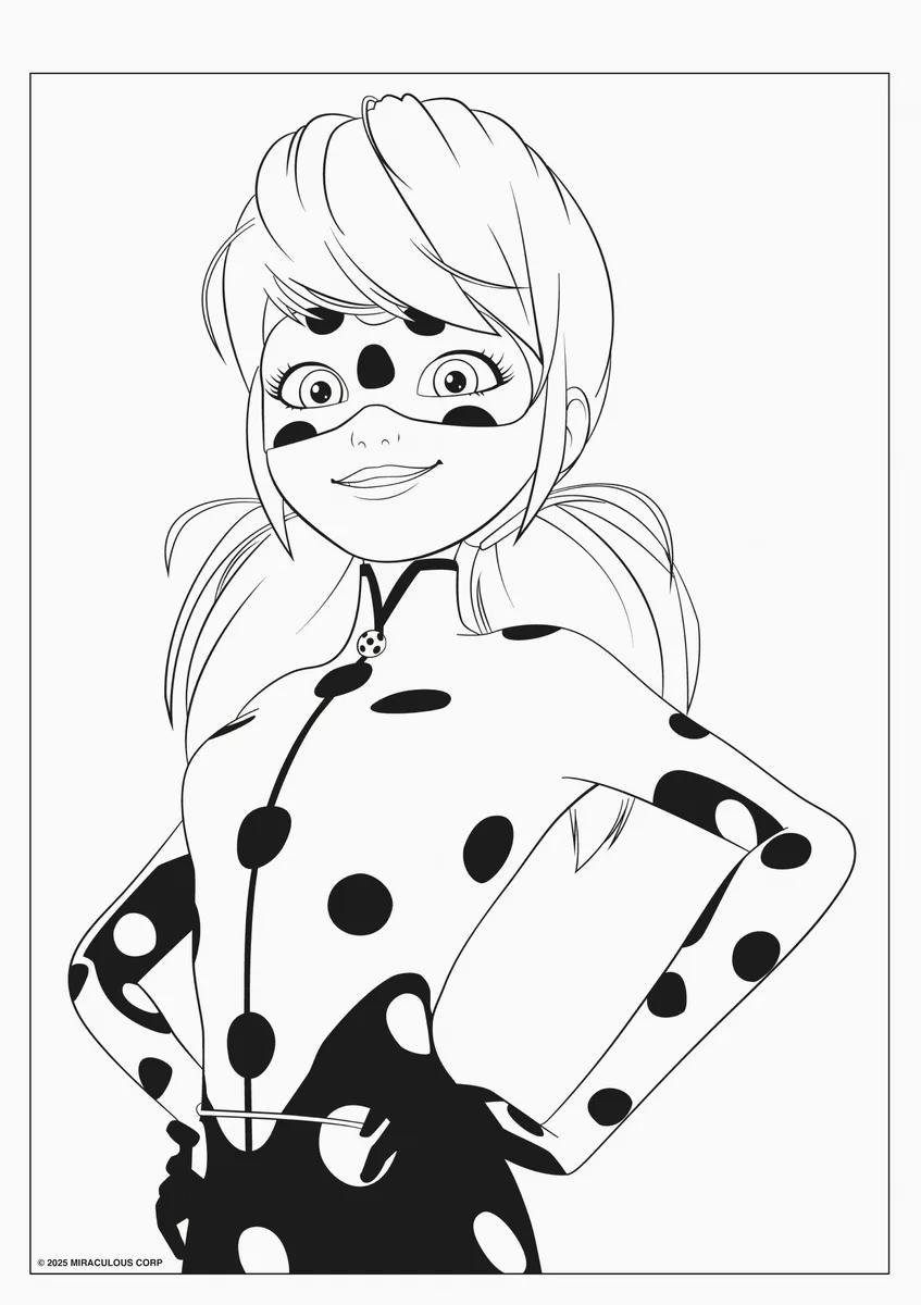 FOLHAS ILUSTRAÇÃO 180G A4 - MIRACULOUS — miniatura 24