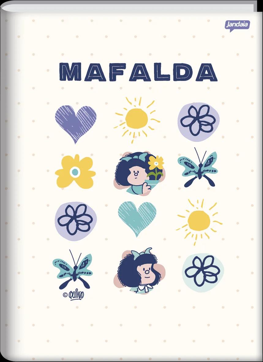 CADERNO BROCHURA CAPA DURA 1/4 80 FOLHAS - MAFALDA — miniatura 4