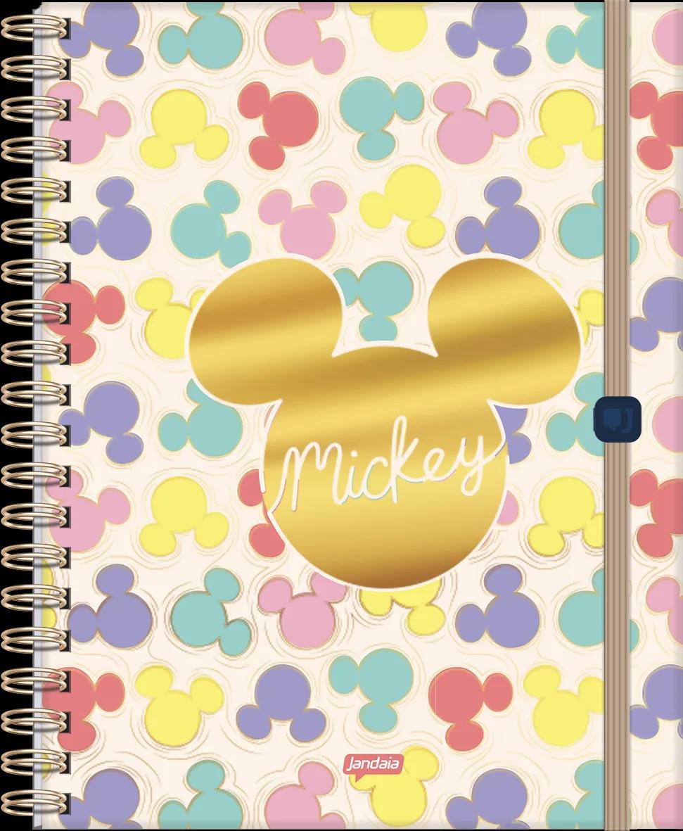 CADERNO UNIVERSITÁRIO CAPA DURA 01 MATÉRIA 80 FOLHAS NEO - MICKEY ARTS — miniatura 3