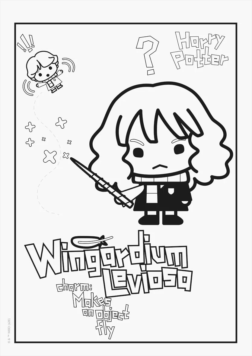FOLHAS ILUSTRAÇÃO 180G A4 - HARRY POTTER — miniatura 9
