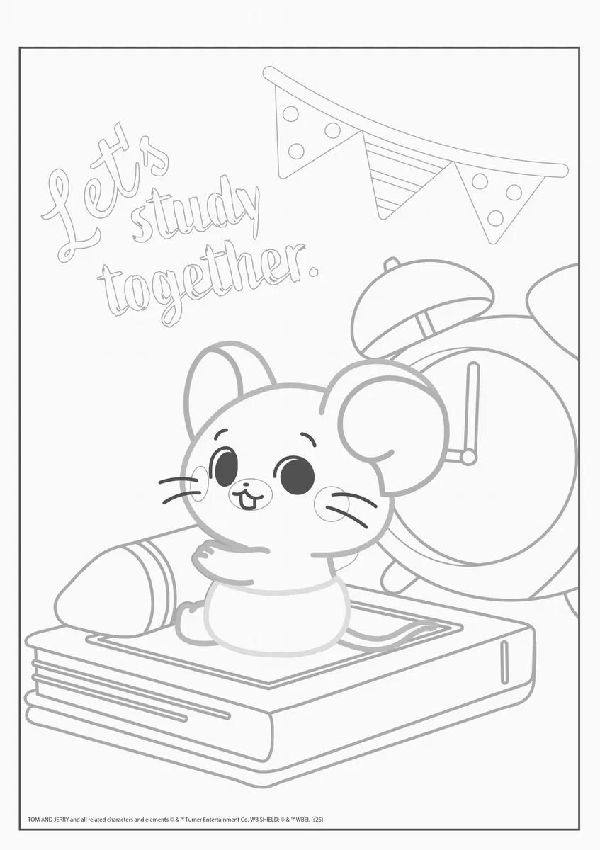 FOLHAS ILUSTRAÇÃO 180G A4 - GOKKO: TOM & JERRY — miniatura 3