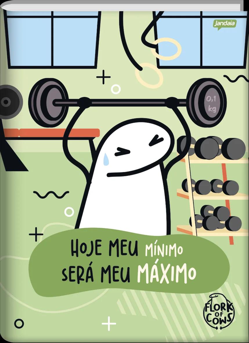 CADERNO BROCHURA CAPA DURA UNIVERSITÁRIO 80 FOLHAS - FLORK — miniatura 3