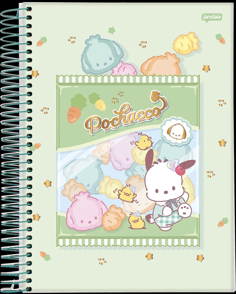 CADERNO ESPIRAL UNIVERSITÁRIO CAPA DURA 01 MATÉRIA 80 FOLHAS - POCHACCO — miniatura 5