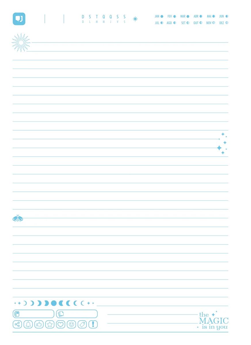 CADERNO ESPIRAL UNIVERSITÁRIO CAPA DURA 10 MATÉRIAS 160 FOLHAS - MYSTIC — miniatura 8