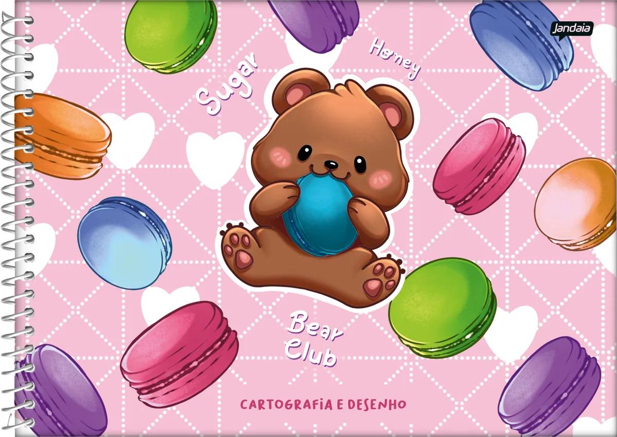 CADERNO ESPIRAL CAPA DURA 80 FOLHAS CARTOGRAFIA - MOCHI — miniatura 2