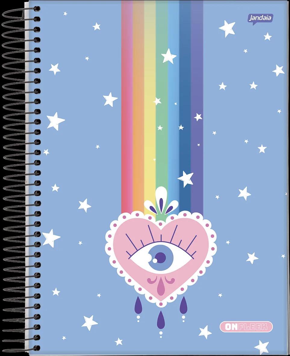 CADERNO ESPIRAL UNIVERSITÁRIO CAPA DURA 12 MATÉRIAS 240 FOLHAS - ON FLEEK — miniatura 2