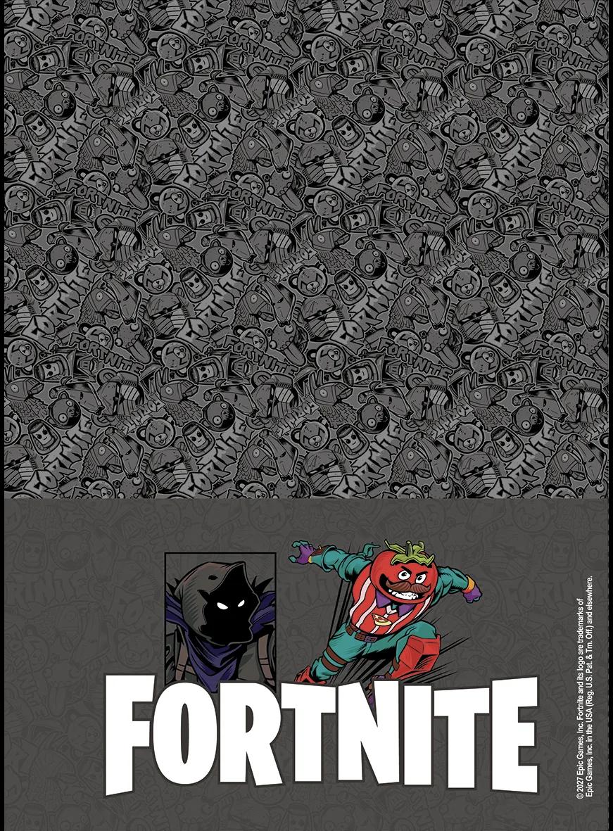 CADERNO ESPIRAL CAPA DURA 1/4 80 FOLHAS - FORTNITE — miniatura 6