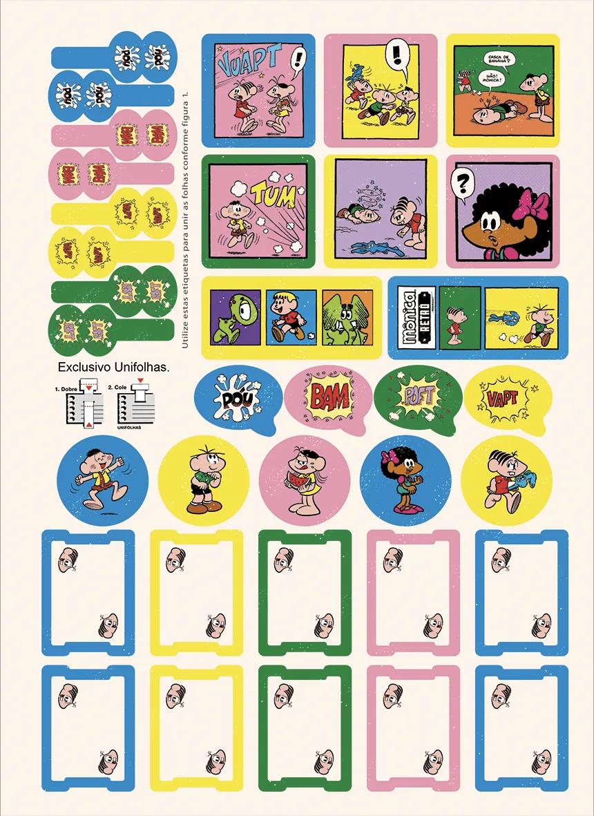 CADERNO ESPIRAL UNIVERSITÁRIO CAPA DURA 01 MATÉRIA 80 FOLHAS - TURMA DA MÔNICA PLUS — miniatura 6