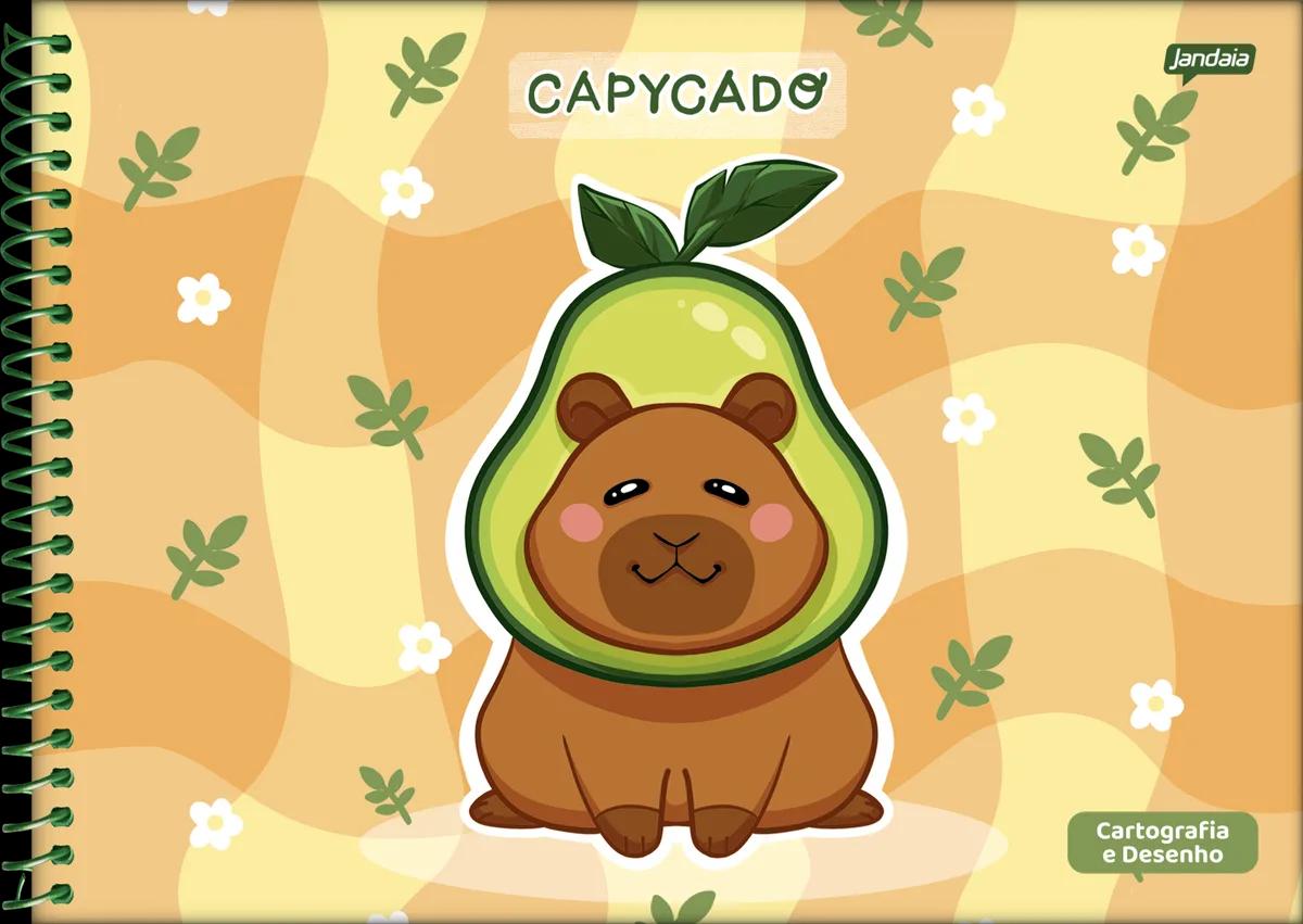 CADERNO ESPIRAL CAPA DURA 80 FOLHAS CARTOGRAFIA - AVOCADO — miniatura 2