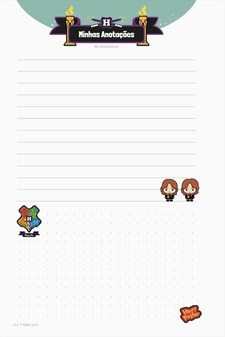 AGENDA PERMANENTE 134X200MM - HARRY POTTER — miniatura 9
