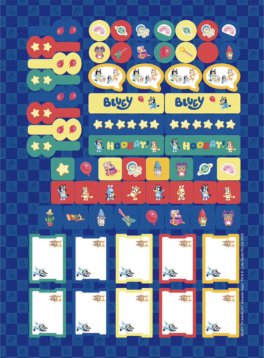 CADERNO ESPIRAL UNIVERSITÁRIO CAPA DURA 01 MATÉRIA 80 FOLHAS - BLUEY — miniatura 6