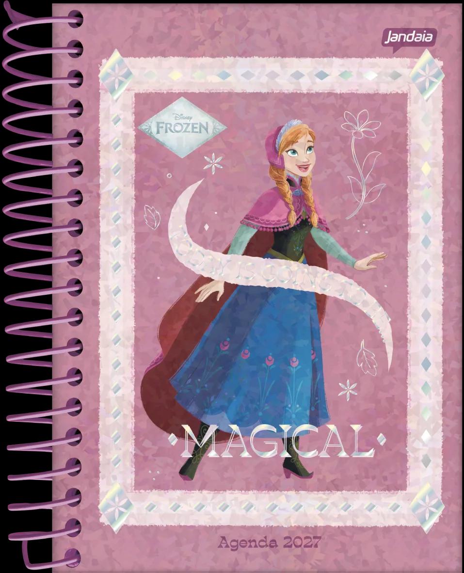 AGENDA DIARIA ESPIRAL 117X162MM - FROZEN — miniatura 2